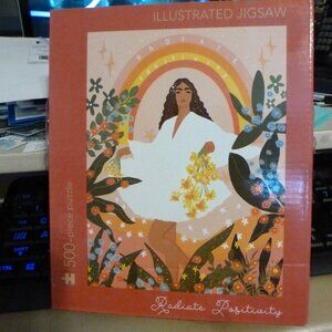 *MUST BUNDLE* Radiate Positivity 500 piece jigsaw puzzle NEW